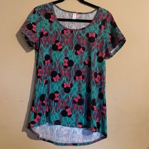 Lularoe Disney Minnie Mouse top